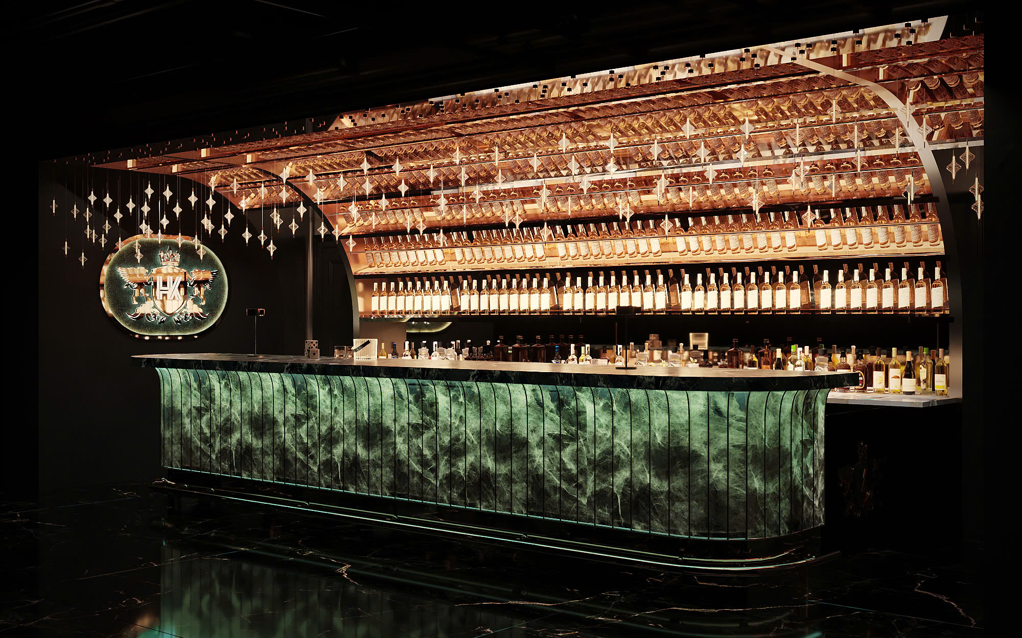 Beer Club Hà Nội quầy bar